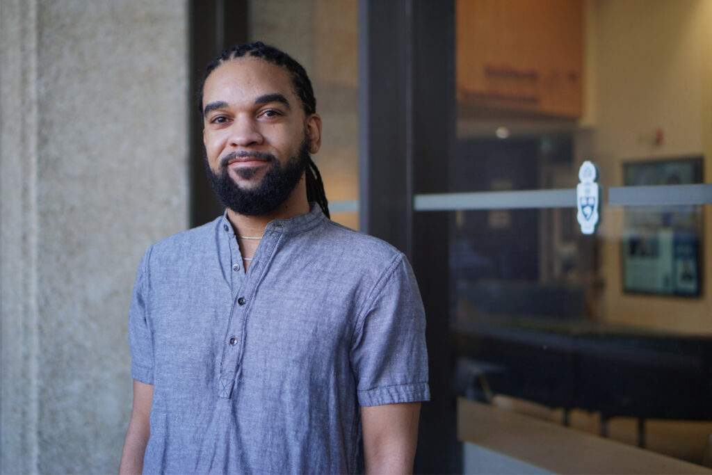 OISE PhD candidate John Pierre Craig.